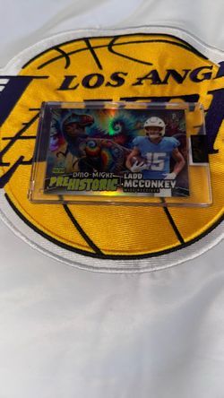 Ladd McConkey Dino-Might Prehistoric Card 10/20