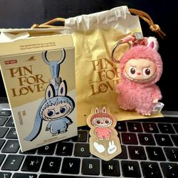 Authentic Pin For Love  Secret Pink Heart