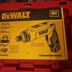 DEWALT 8V GYROSCOPIC SCREWDRIVER 