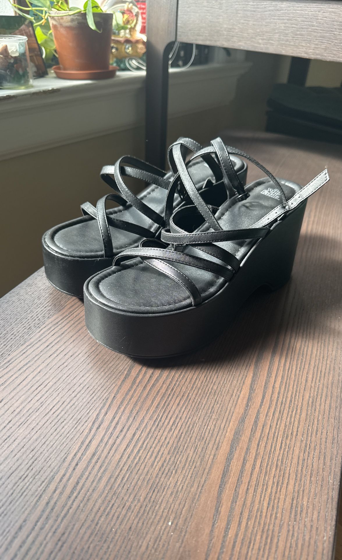 Black Platform Heels