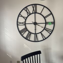 Decor Metal Large Clock