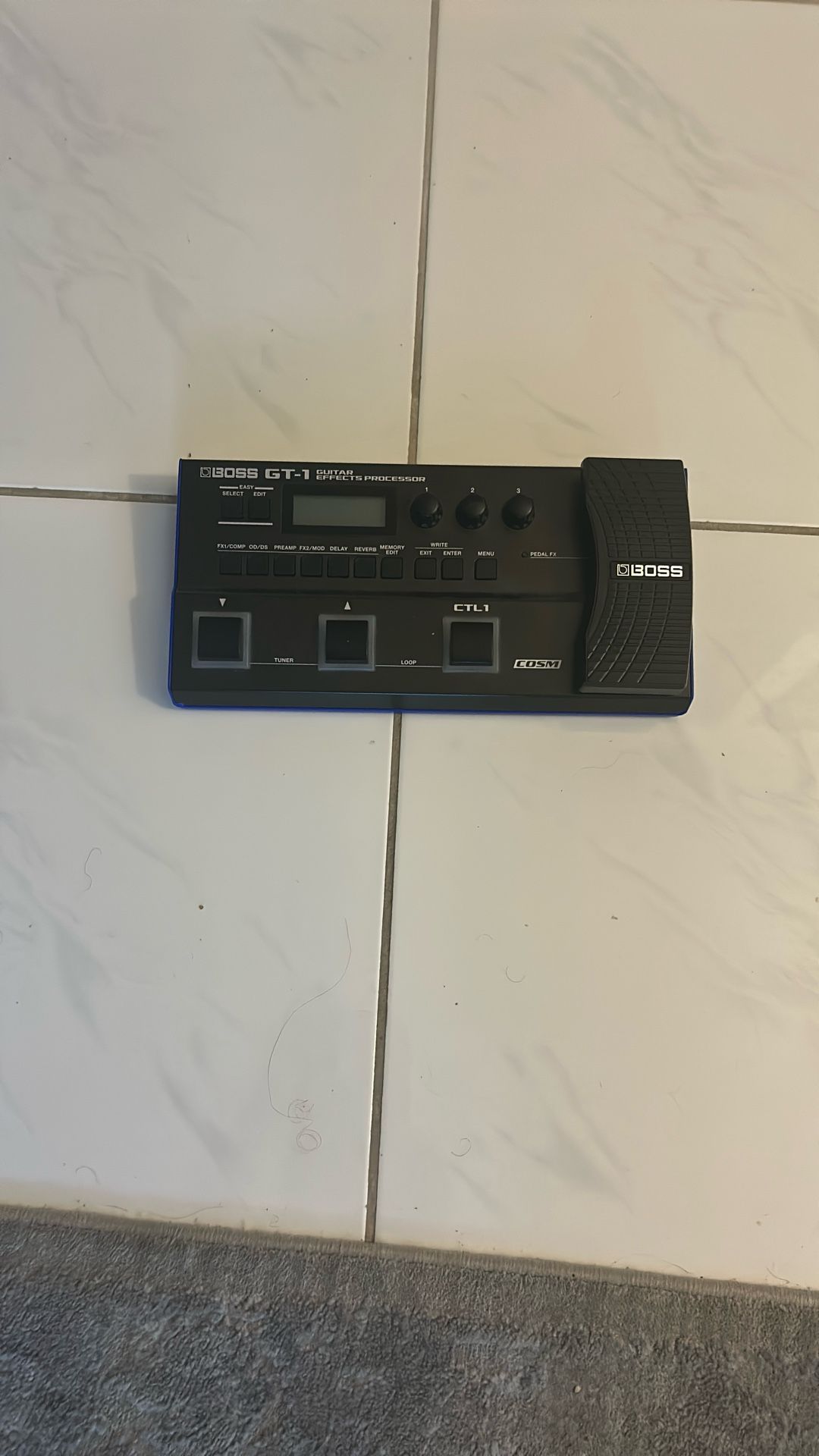 Boss Gt1 With Adapter