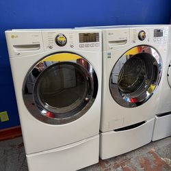 Set LG Washer and Dryer gas 🫧