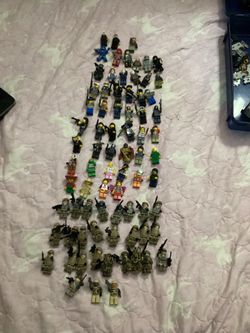 Lego figures and Custom Figures