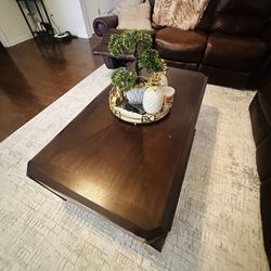 Coffee Table And 2 End Tables