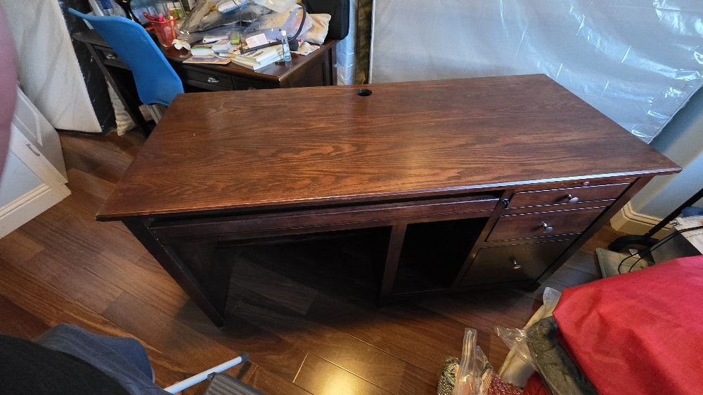 Hardwood Desk