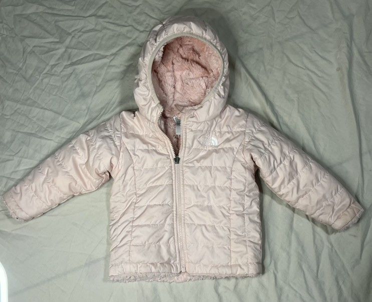 North Face 12-18 Month Pink Puffer