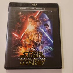 $5 BLU RAY , STAR WARS: THE FORCE AWAKENS.  BLU RAY / DVD COMBO ONLY NO DIGITAL $5 OR TRADE FOR A MOVIE TITLE I DO NOT ALREADY OWN.  