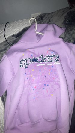 Purple Spider Hoodie Size SMALL READ DESCRIPTION