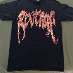 Revenge Flames Tee Small