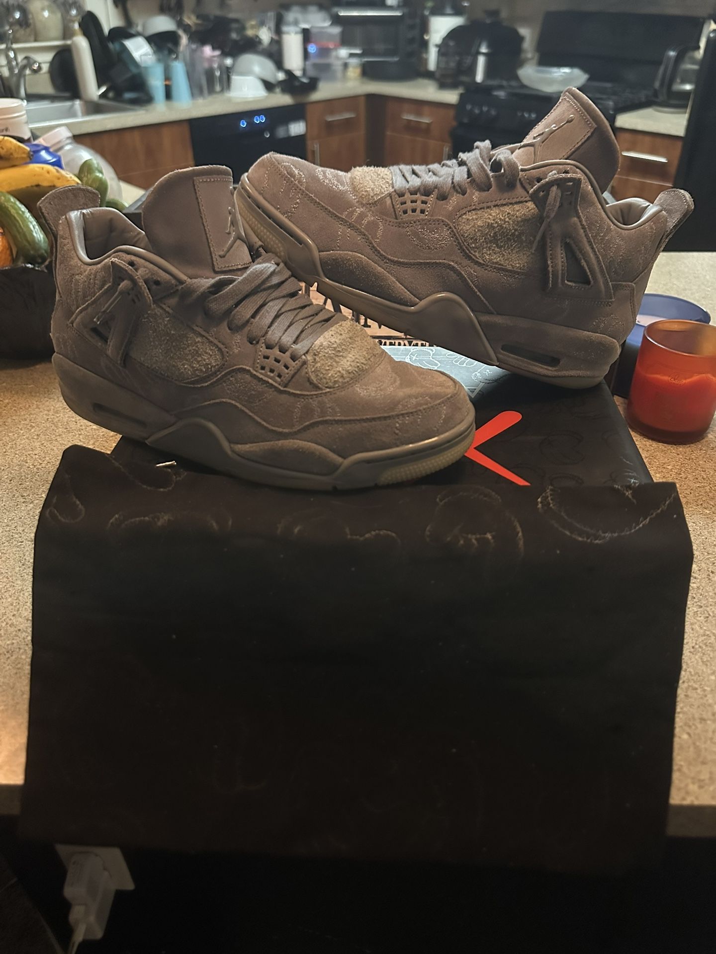 Air Jordan 4 Kaws Grey 11