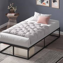 Twin Size Metal Platforma Bed Frame 