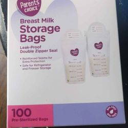 Parent's Choice Breast Milk Storage Bags 