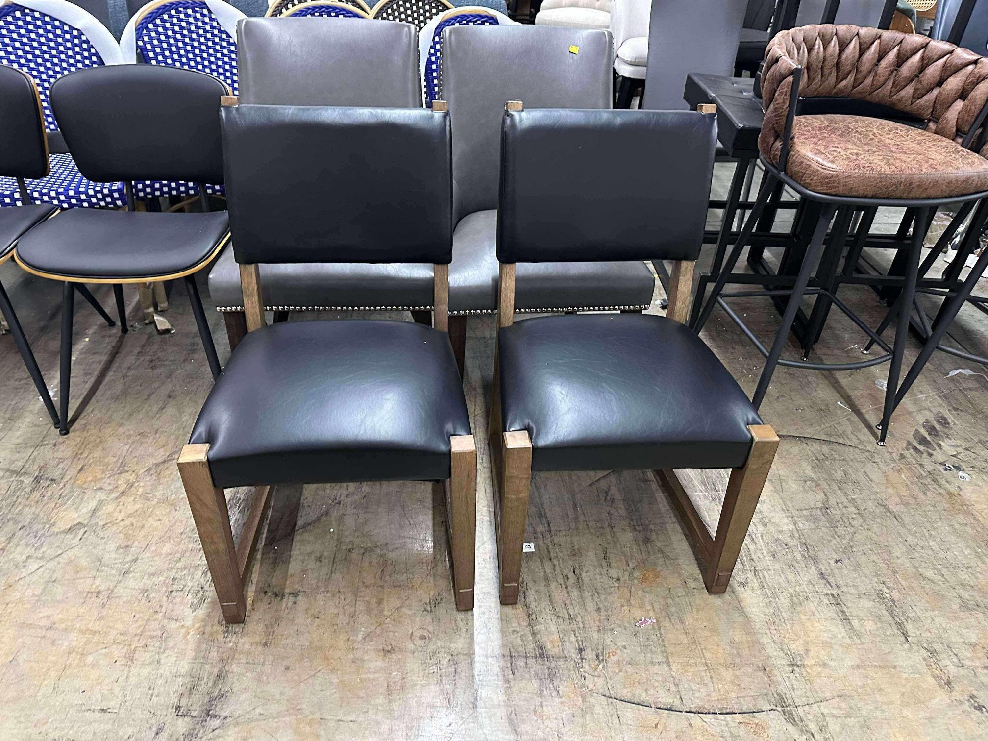 Steve Silver Atmore Dark Driftwood Wood Side Chair(Set of 2)