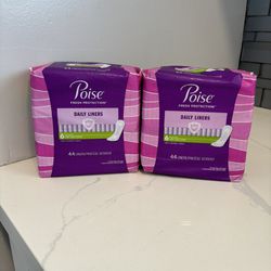 Poise Liners, 2x$7