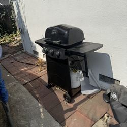 Grill And Trampoline 