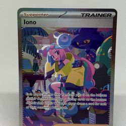 Iono Pokemon card Near Mint