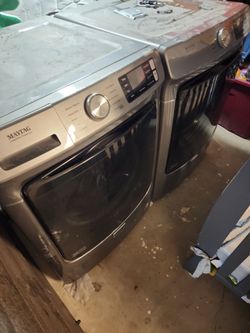 Maytag smart washer and dryer