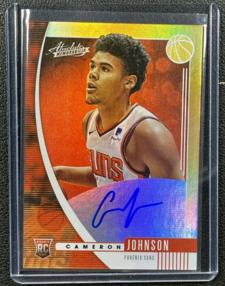 Real Nice Cameron Johnson Rookie Auto Card In MINT CONDITION