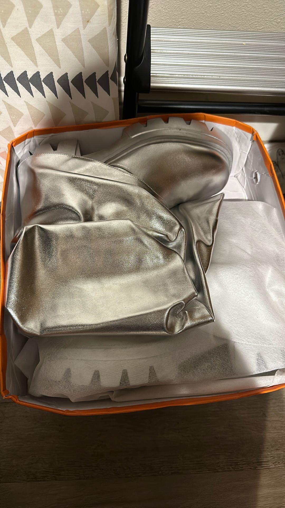 Silver Boots