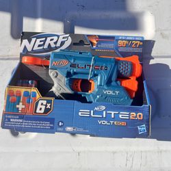 Hasbro NERF Elite 2.0 Volt SD-1 Up To 90 Ft w/ 6 Rounds Light Beam Targeting 8+