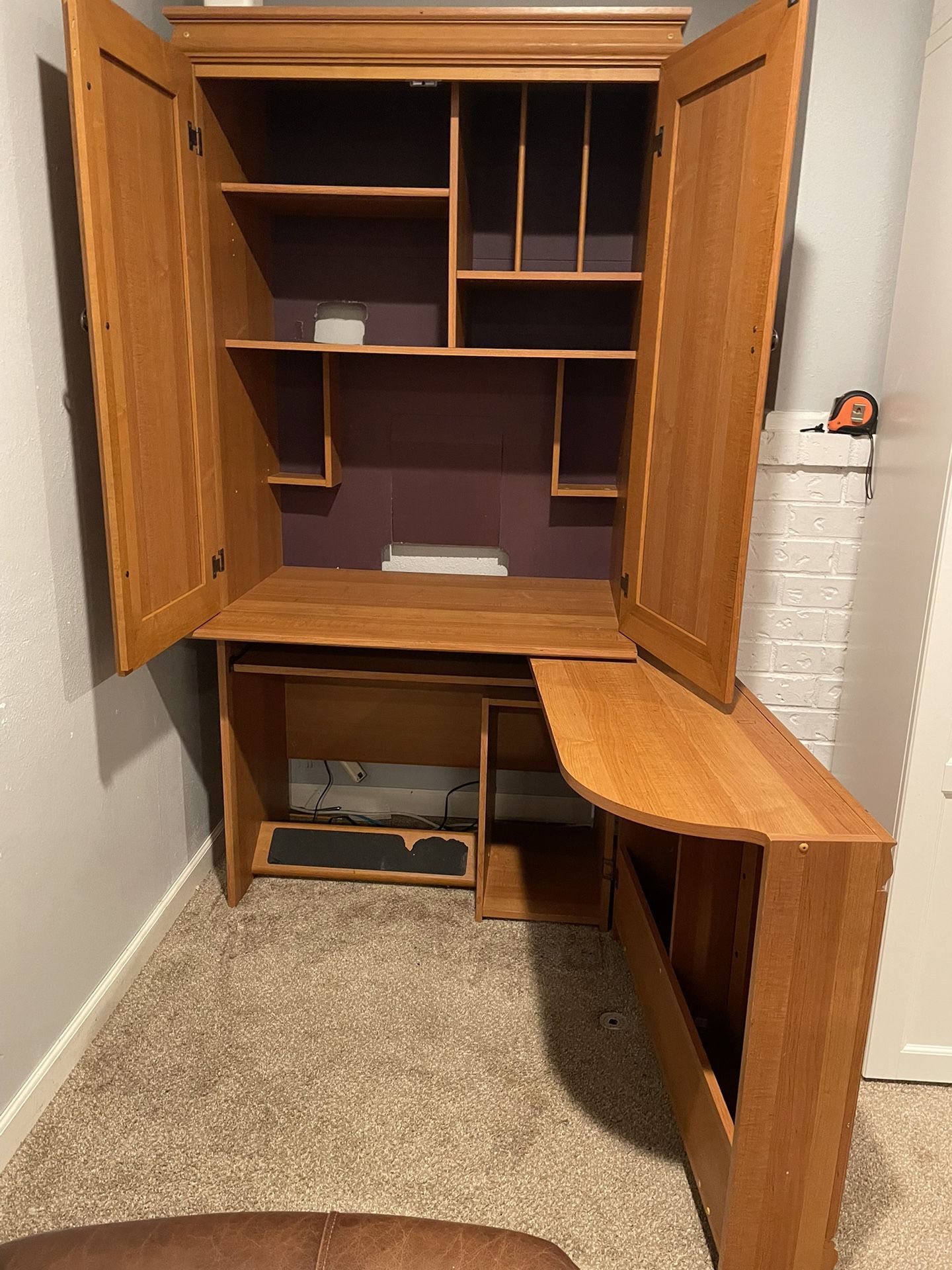 Free Office cabinet/computer desk