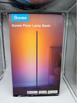 Govee RGBIC Floor Lamp Basic, LED Corner Lamp Works with Alexa, 1000 Lumen
