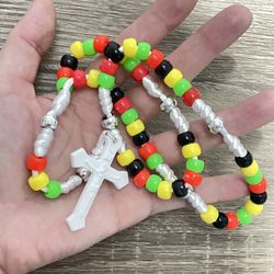 jamaican corded rosary