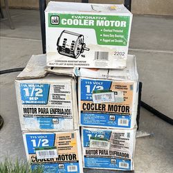 Evaporative cooler motor
