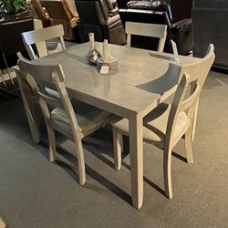 Table And 4 Chairs 