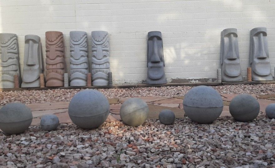 Cast Stone Statues And Balls 