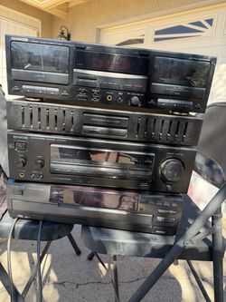Kenwood Stereo Component System 4-Piece Stack