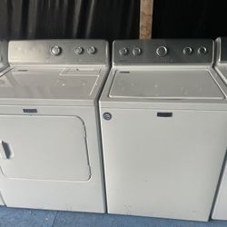 Maytag Set Washer And Dryer/ 🔌Comes with 2 month warranty 📆LOCATED AT:📍📍 5200 E 10TH AVENUE TAMPA FL 33619PHONE 📲 813~473~0570