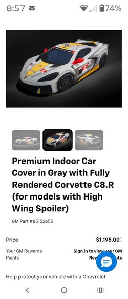 C8 Corvette racing cover