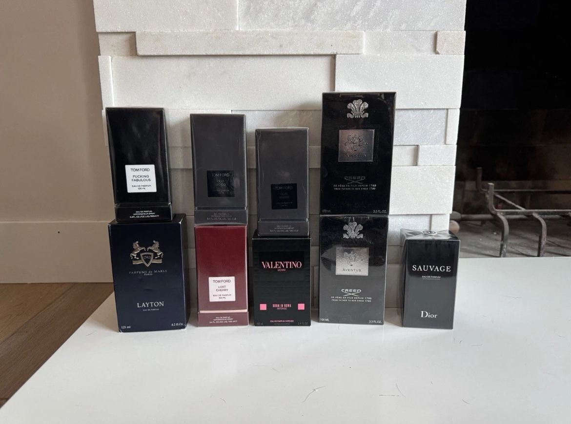 Mix Mens Fragrances Cologne Perfume Lot Box Bundle