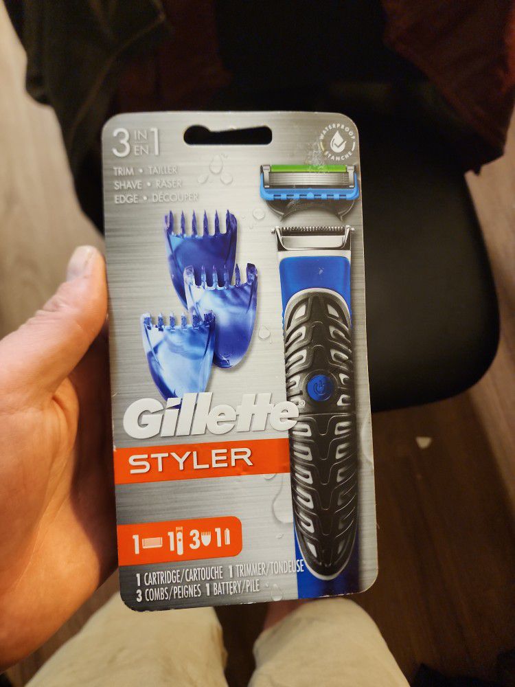 Gillette Styler 3in One Trim,shave,edge New In The Packaging 