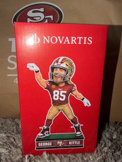 San Francisco 49ers George Kittle 10 year club bobblehead