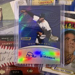 Baseball Cards - 95 Auto and Game Used (1999 to 2021)