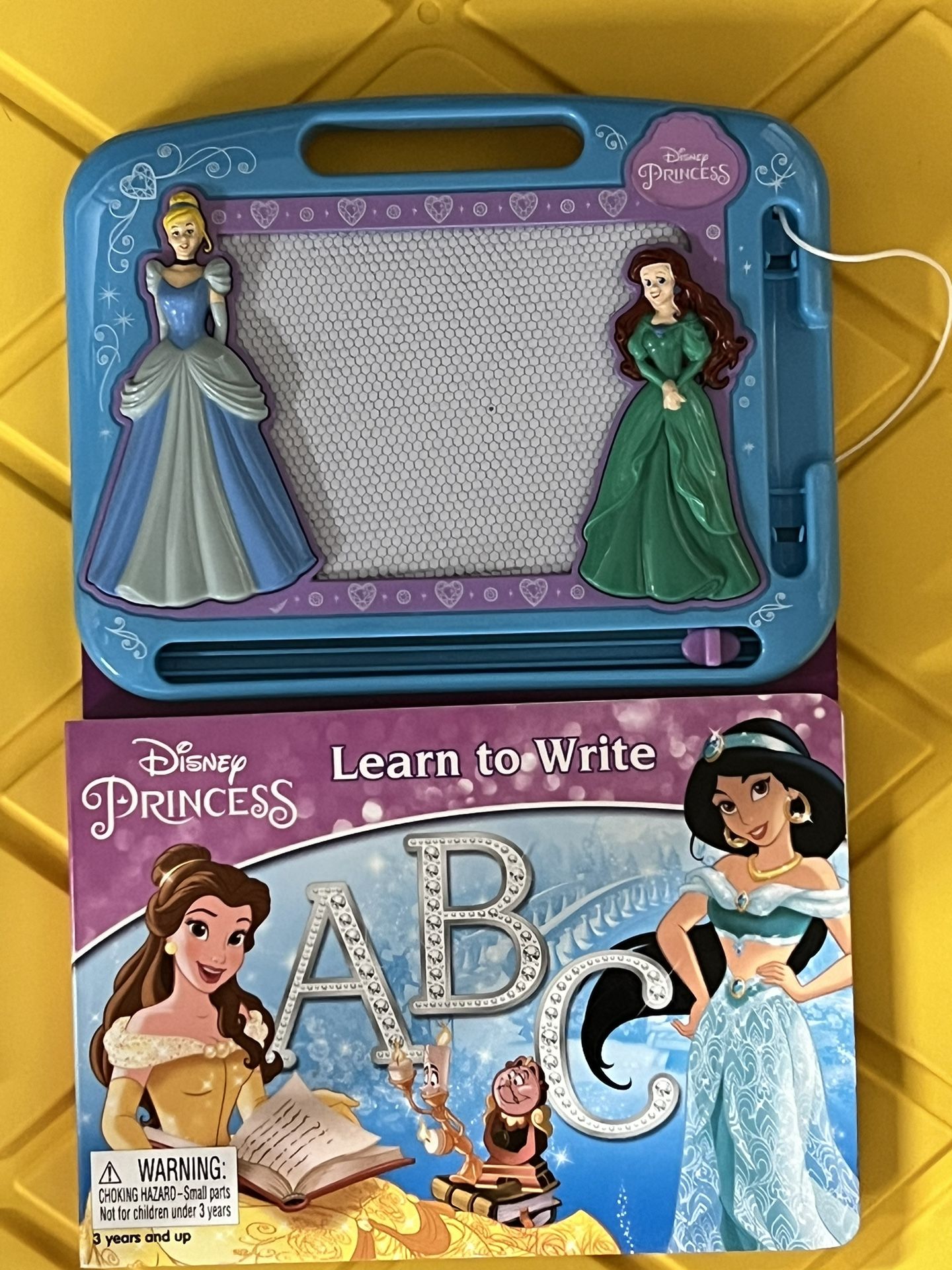 ABC Book With drawing board attached