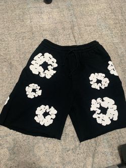 Denim tear shorts