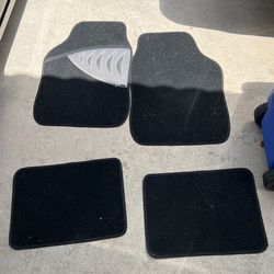 Car mats Black Set Of 4