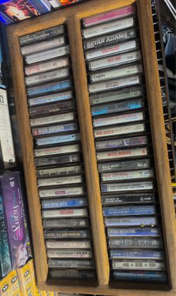 Music cassette tapes lot