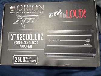 Orion xtr2500.1dz