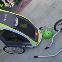 Deluxe Child Bike Trailer & Stroller