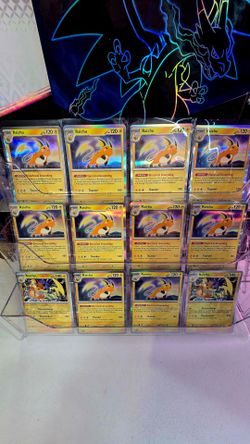 Pokémon- Raichu Holo & Reverse Holo