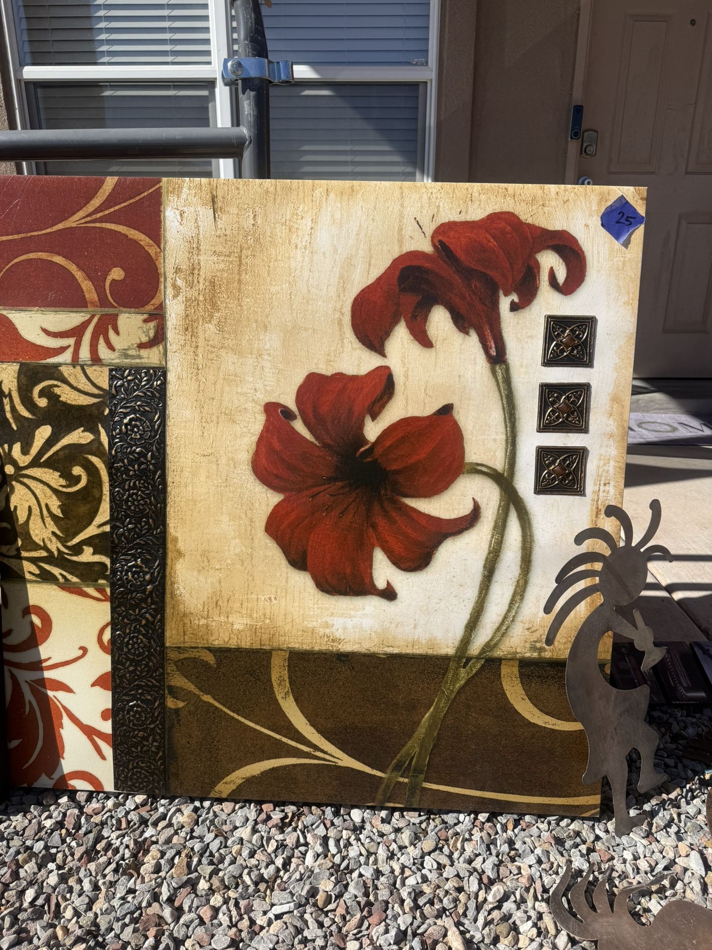 Flower Canvas Frame