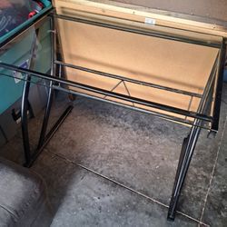 Glass Top Desk