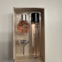 Viktor & Rolf Flowerbomb Eat De Parfum Travel Duo Perfume Mini + Refill + Funnel