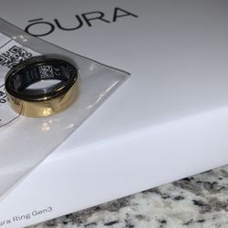 NEW Oura Ring Gen 3 Horizon Gold - Size 7 (Never Worn)