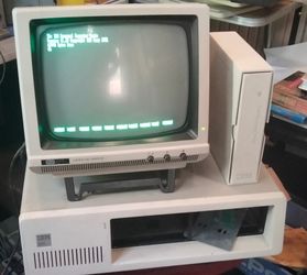 IBM PC XT Vintage Computer Working 1980's